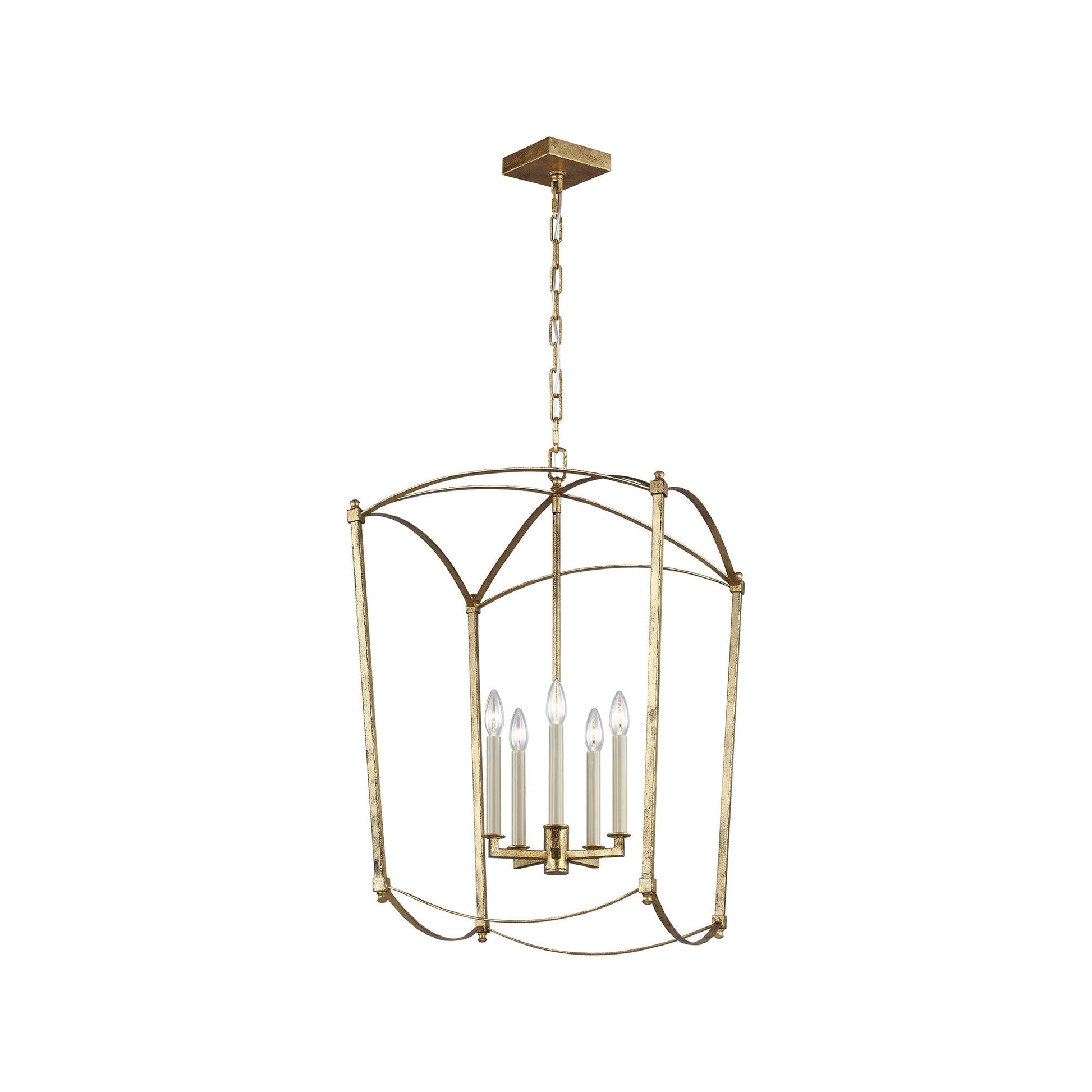 Thayer Pendant Light in Antique Gild (Large).