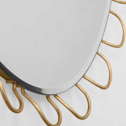 Tirreno Wall Mirror in Detail.