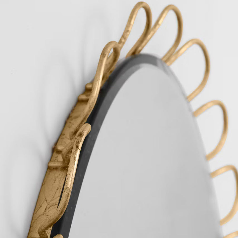 Tirreno Wall Mirror in Detail.