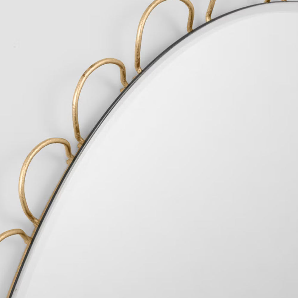 Tirreno Wall Mirror in Detail.