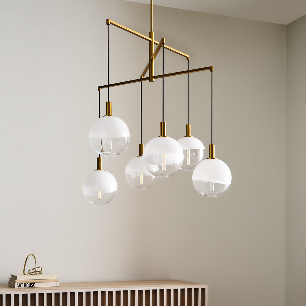 Torian Chandelier in Detail.