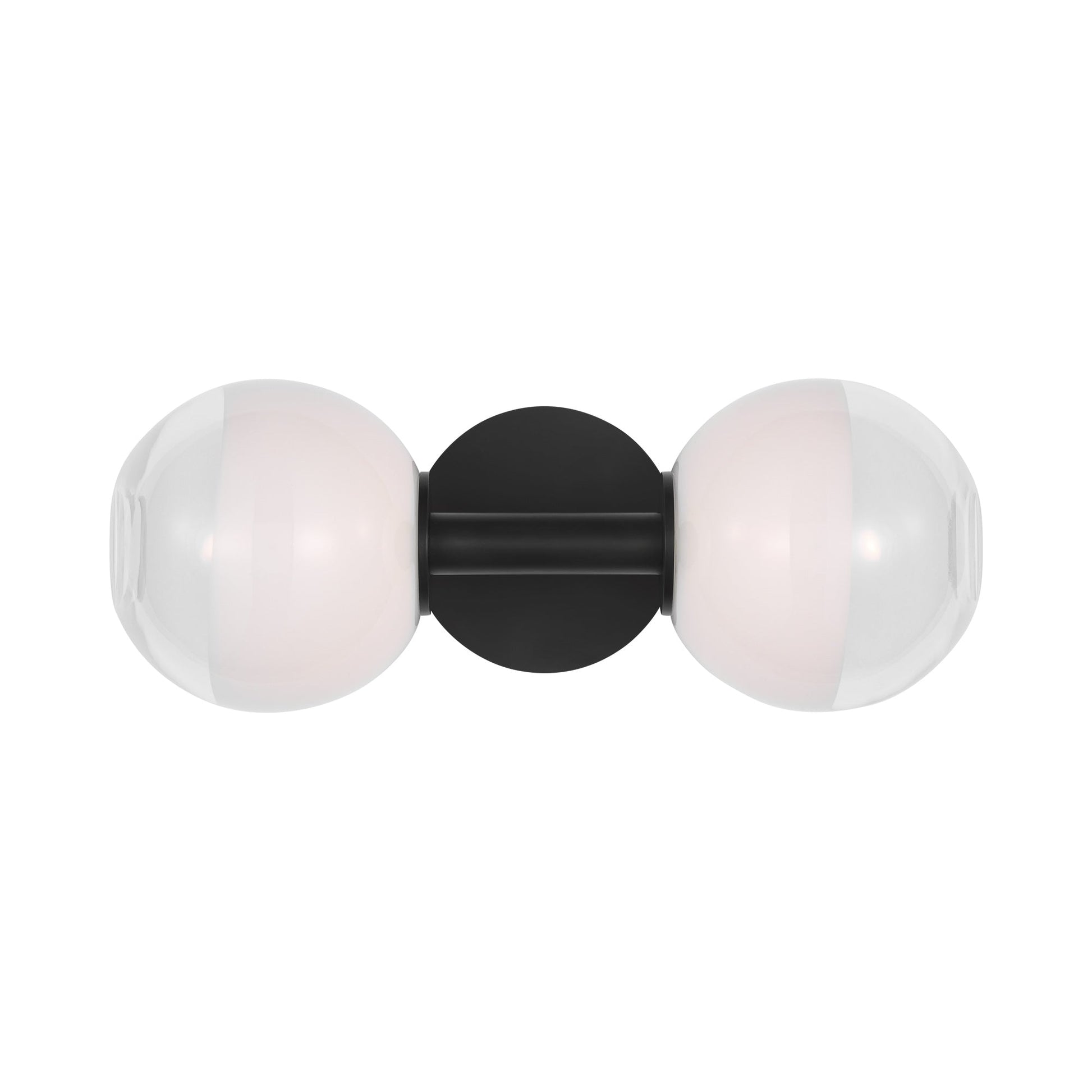 Torian Linear Wall Light in Aged Iron.