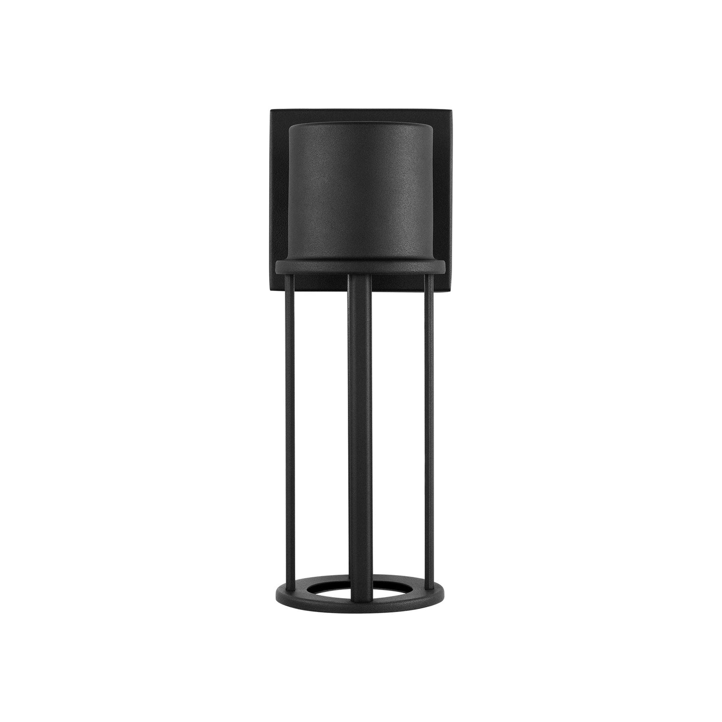 Union Outdoor LED Wall Light in Black (Small).