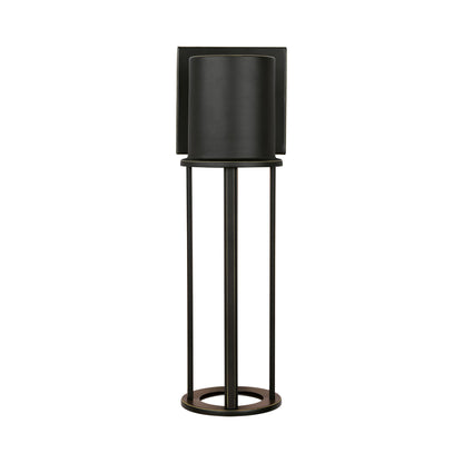 Union Outdoor LED Wall Light in Antique Bronze (Medium).