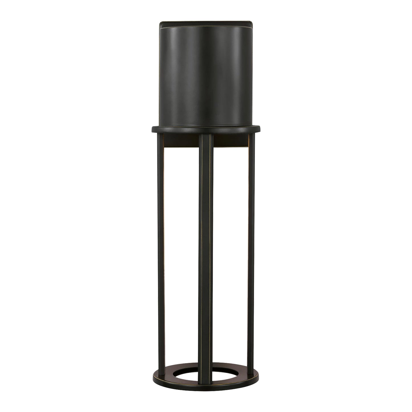 Union Outdoor LED Wall Light in Black (Large).