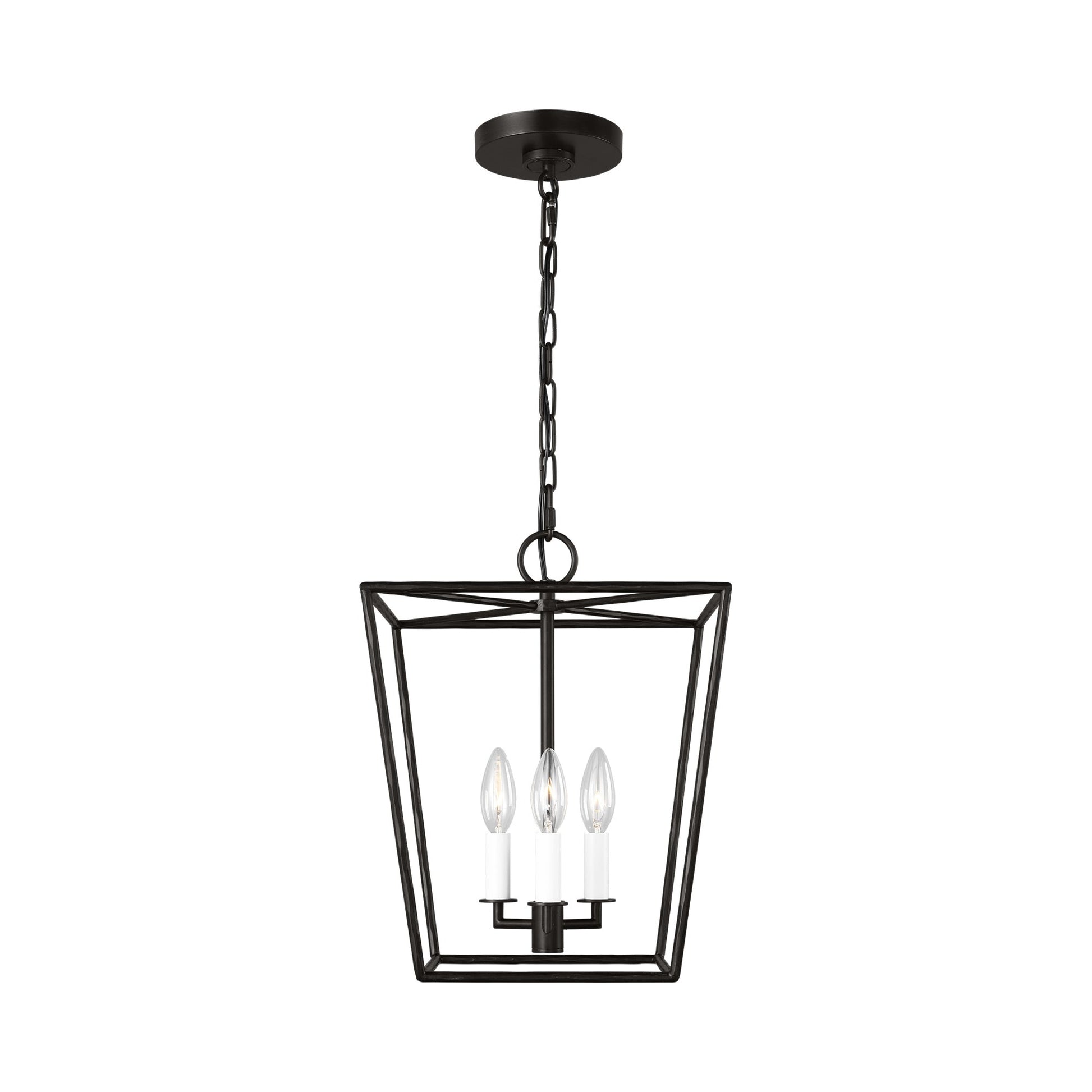 Viota Pendant Light in Aged Iron (Small).