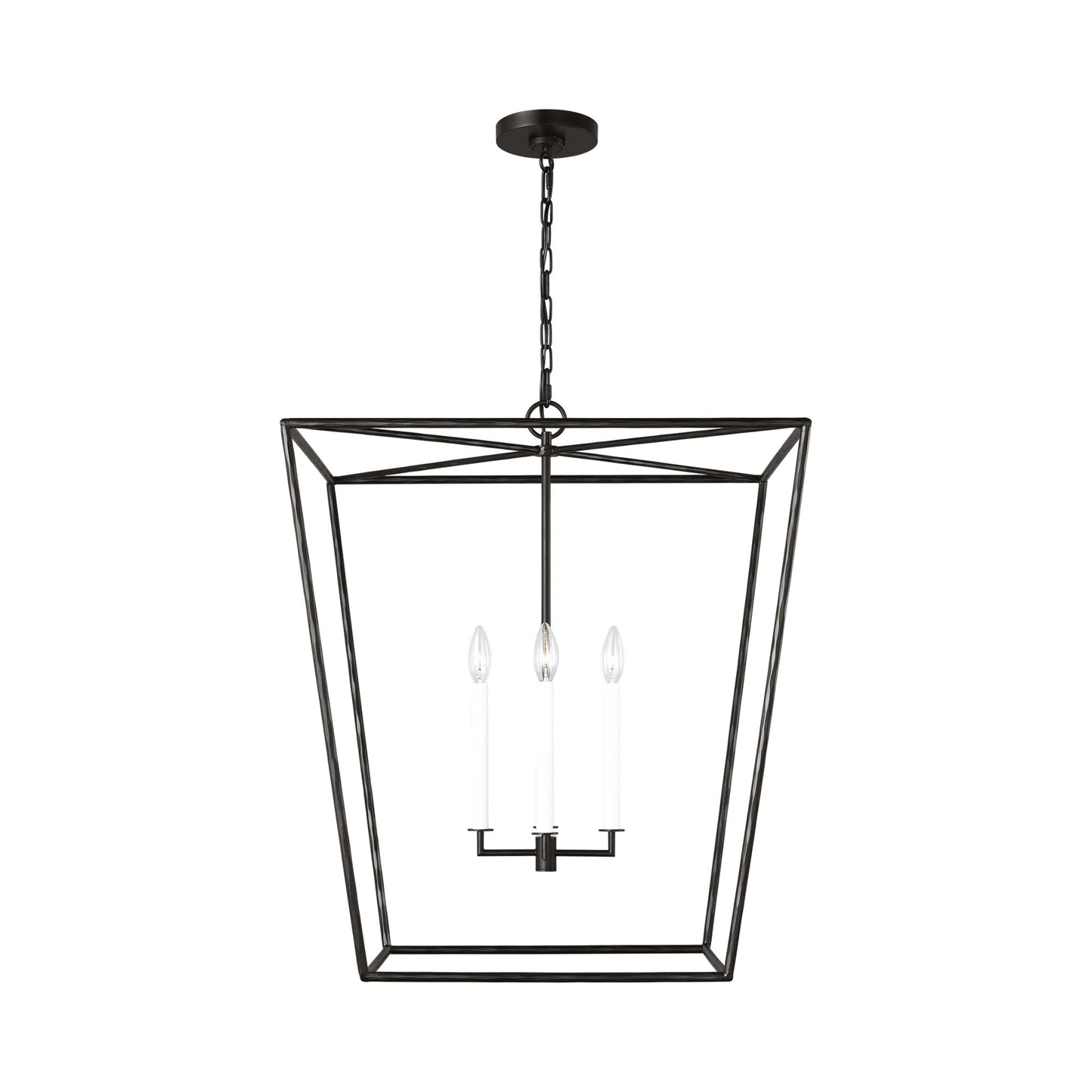 Viota Pendant Light in Aged Iron (Large).