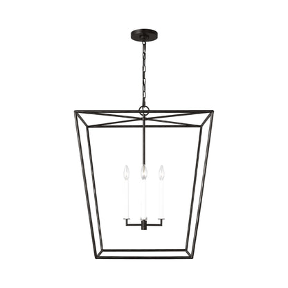 Viota Pendant Light in Aged Iron (Large).