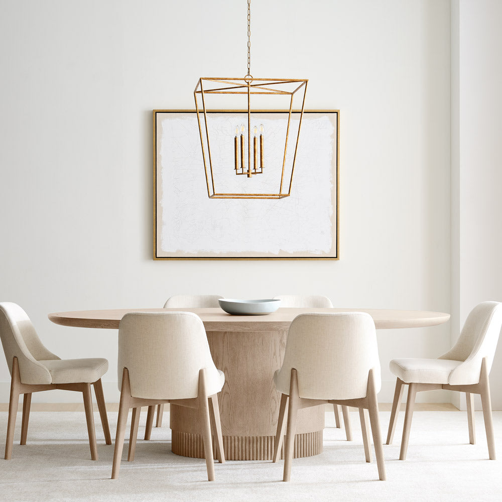 Viota Pendant Light in living room.