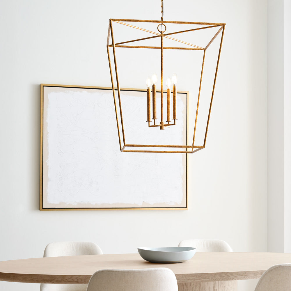 Viota Pendant Light in living room.