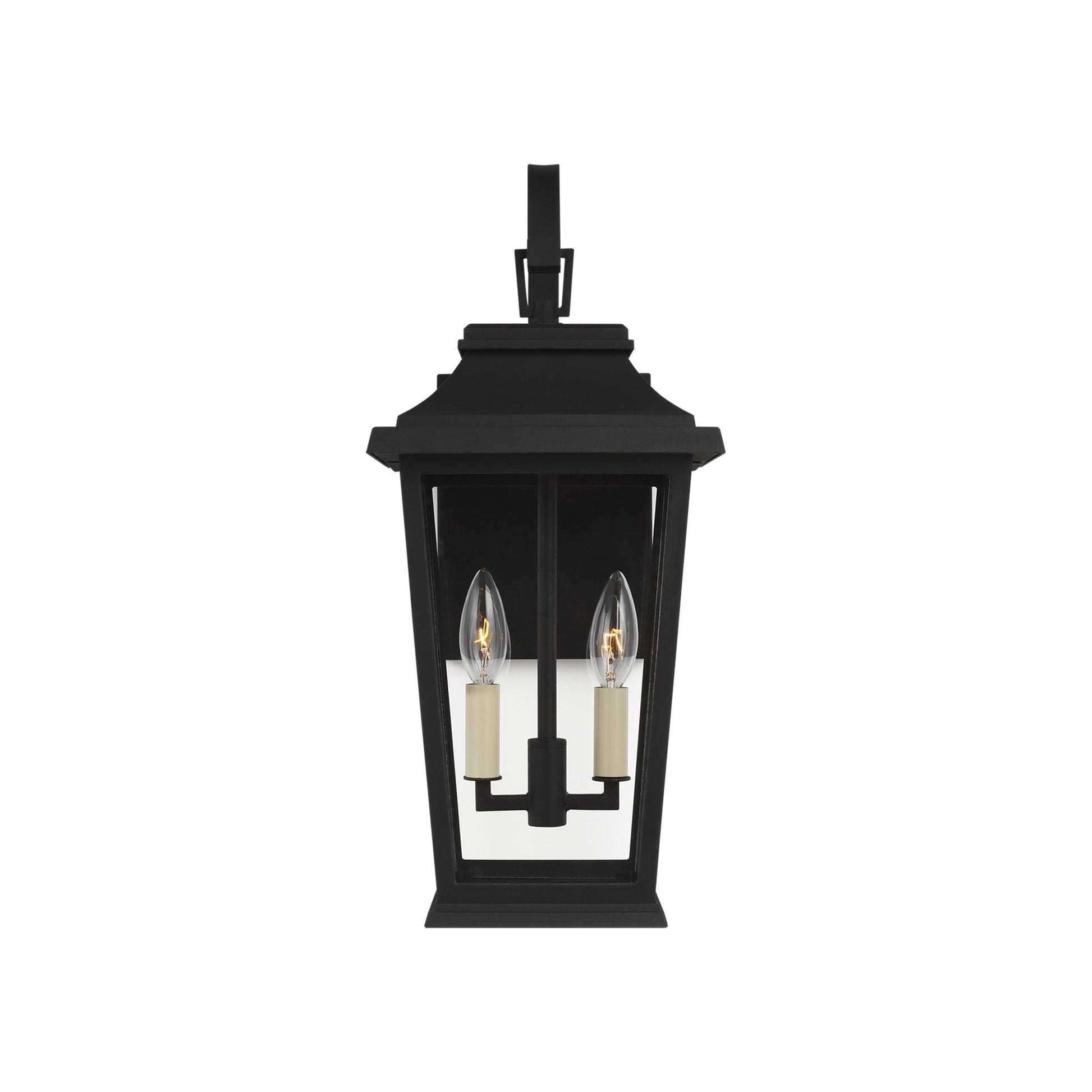 Warren Outdoor Wall Light in Clear (Small).