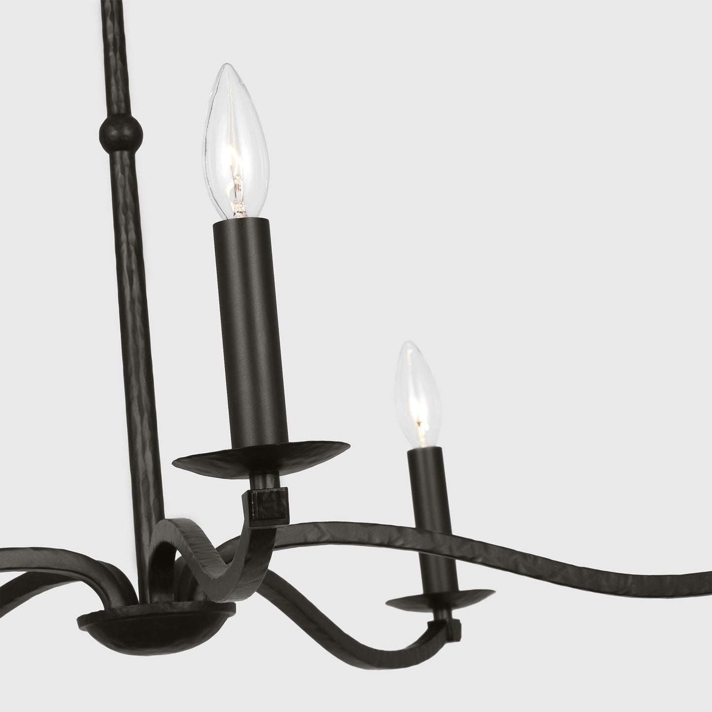 Wellen Chandelier in Detail.