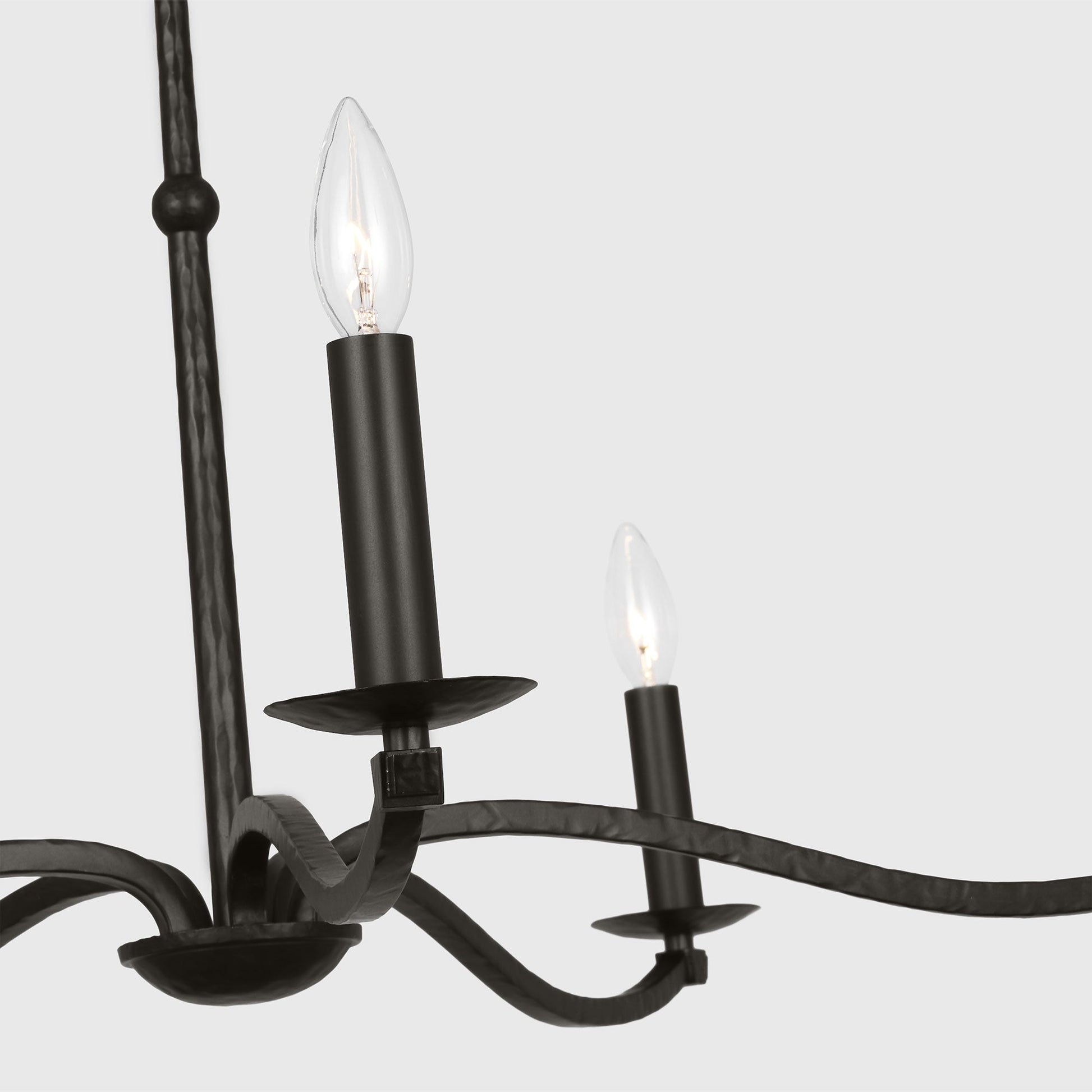 Wellen Chandelier in Detail.