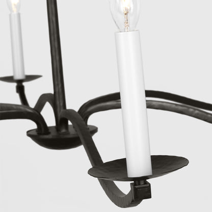 Wellen Chandelier in Detail.