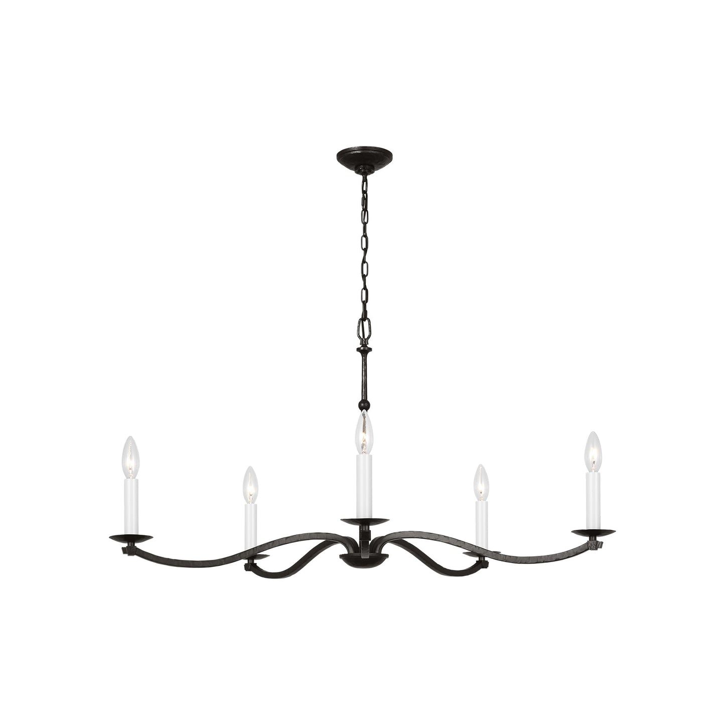 Wellen Chandelier in Detail.