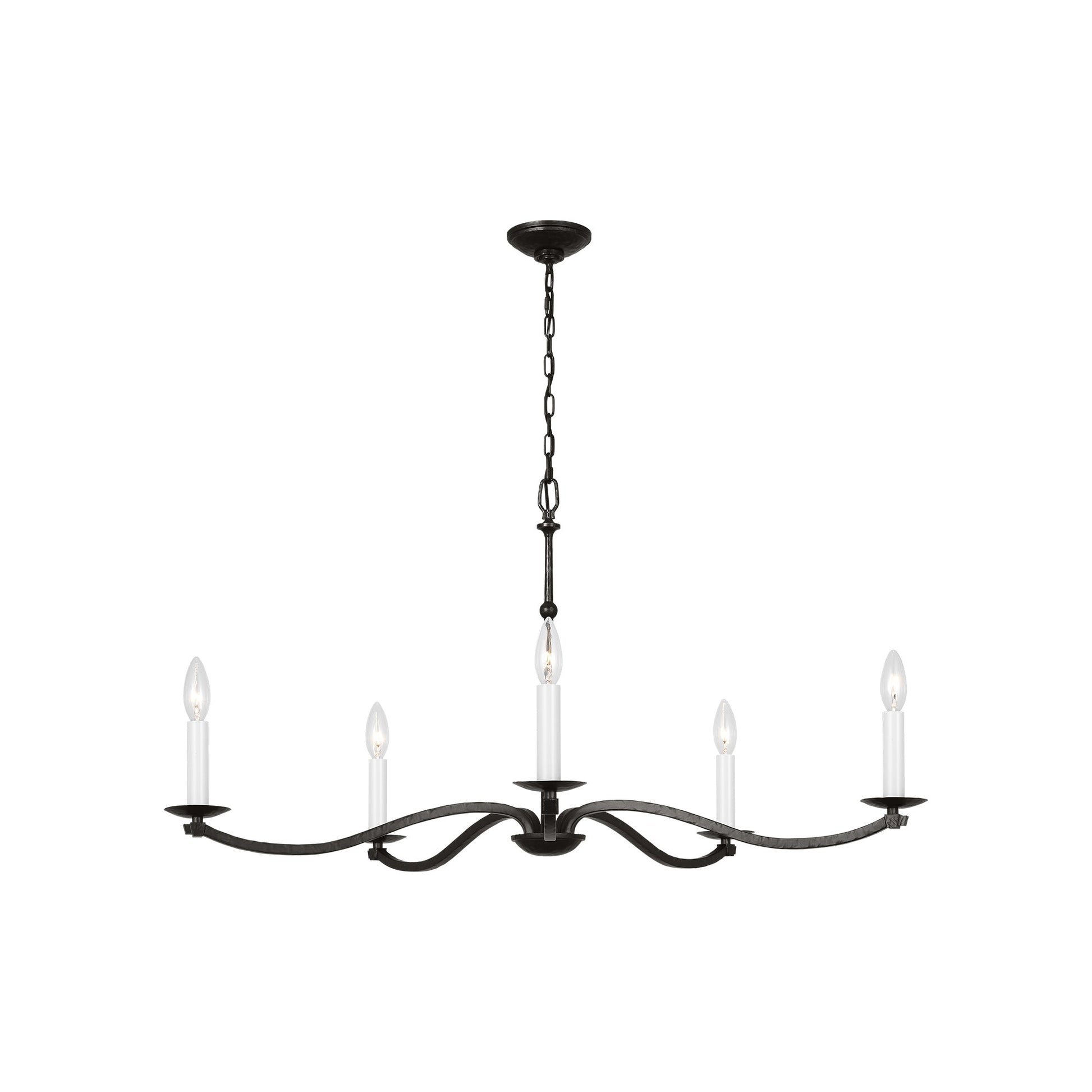 Wellen Chandelier in Detail.