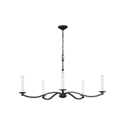 Wellen Chandelier in Detail.