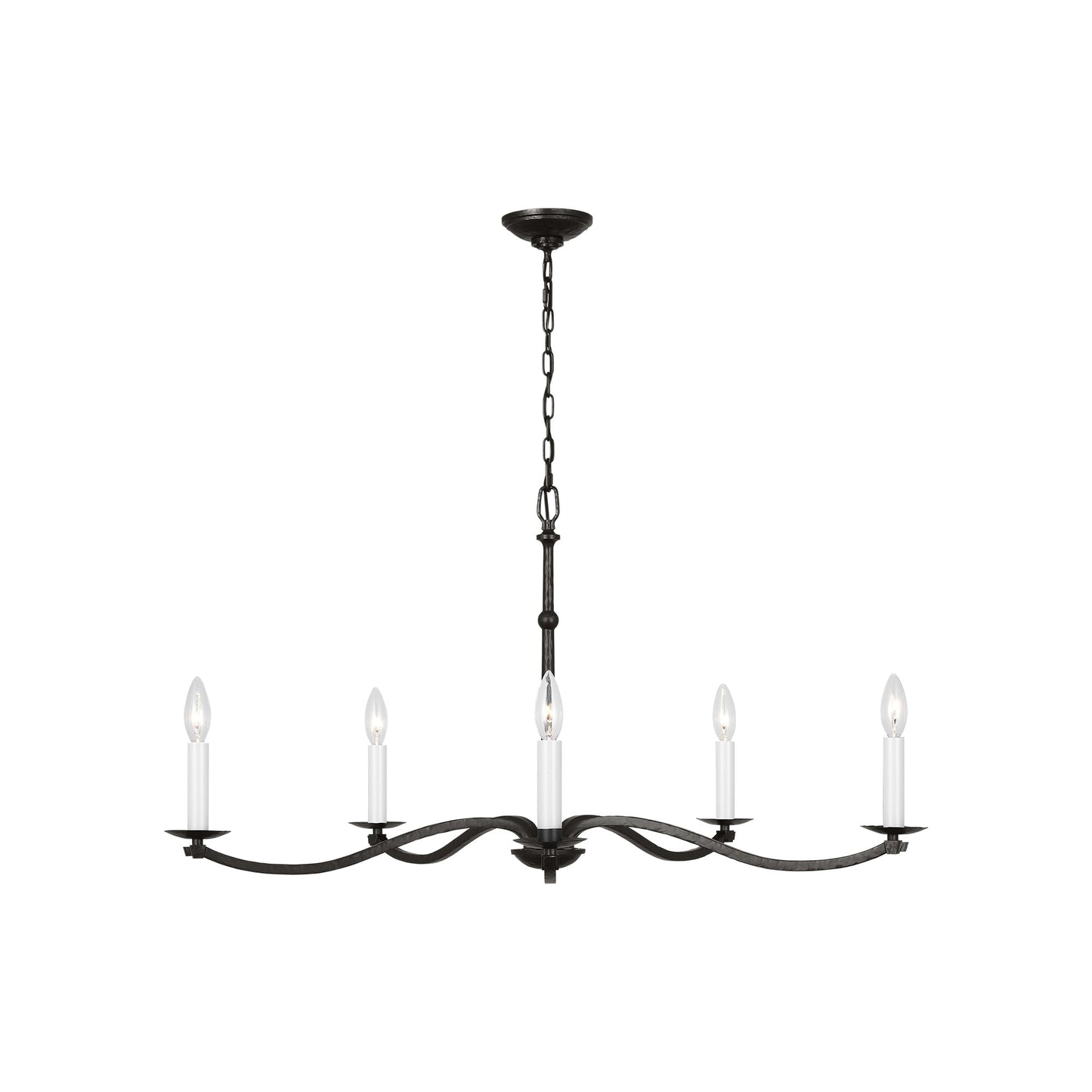 Wellen Chandelier in Detail.