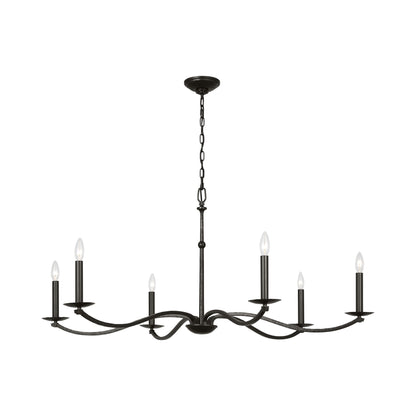 Wellen Chandelier in Detail.