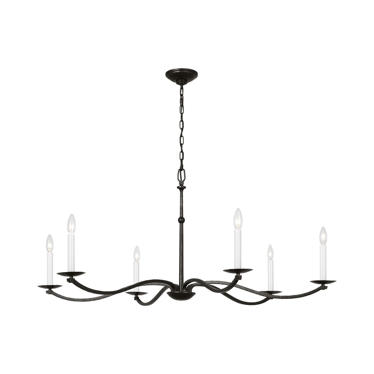 Wellen Chandelier in Detail.