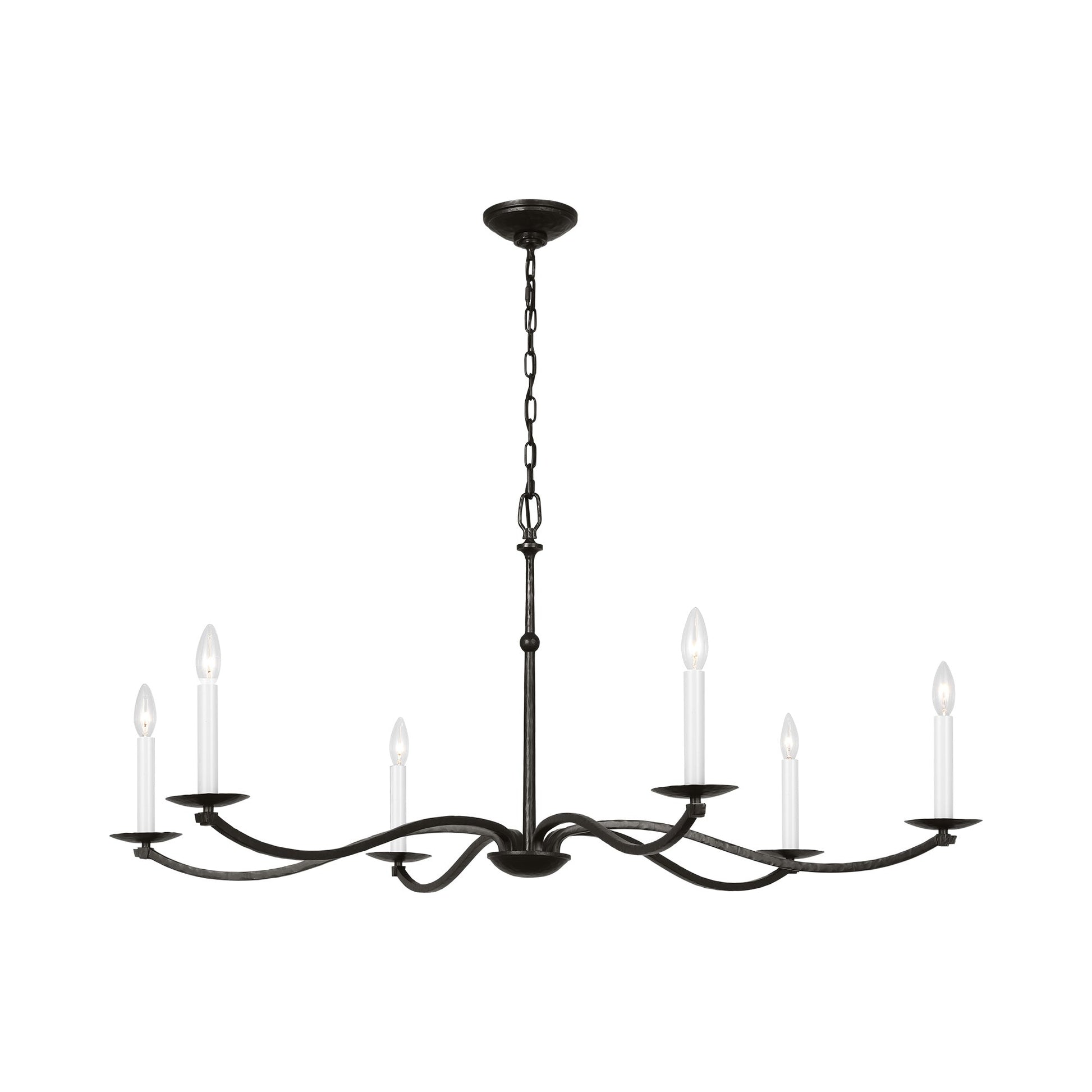 Wellen Chandelier in Detail.