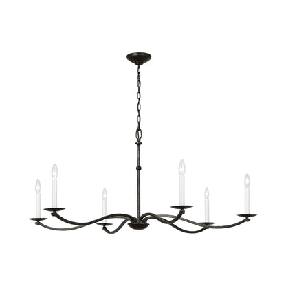 Wellen Chandelier in Detail.