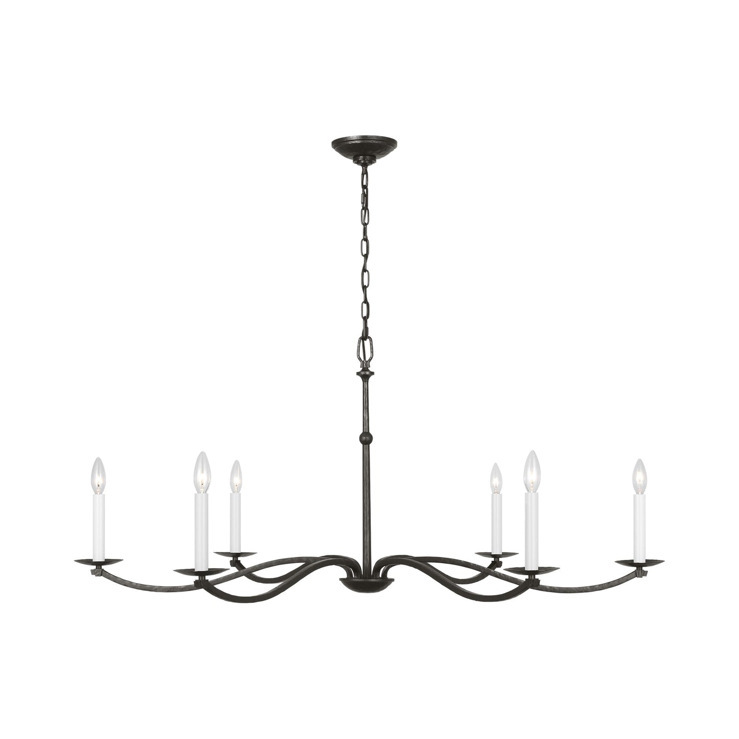 Wellen Chandelier in Detail.