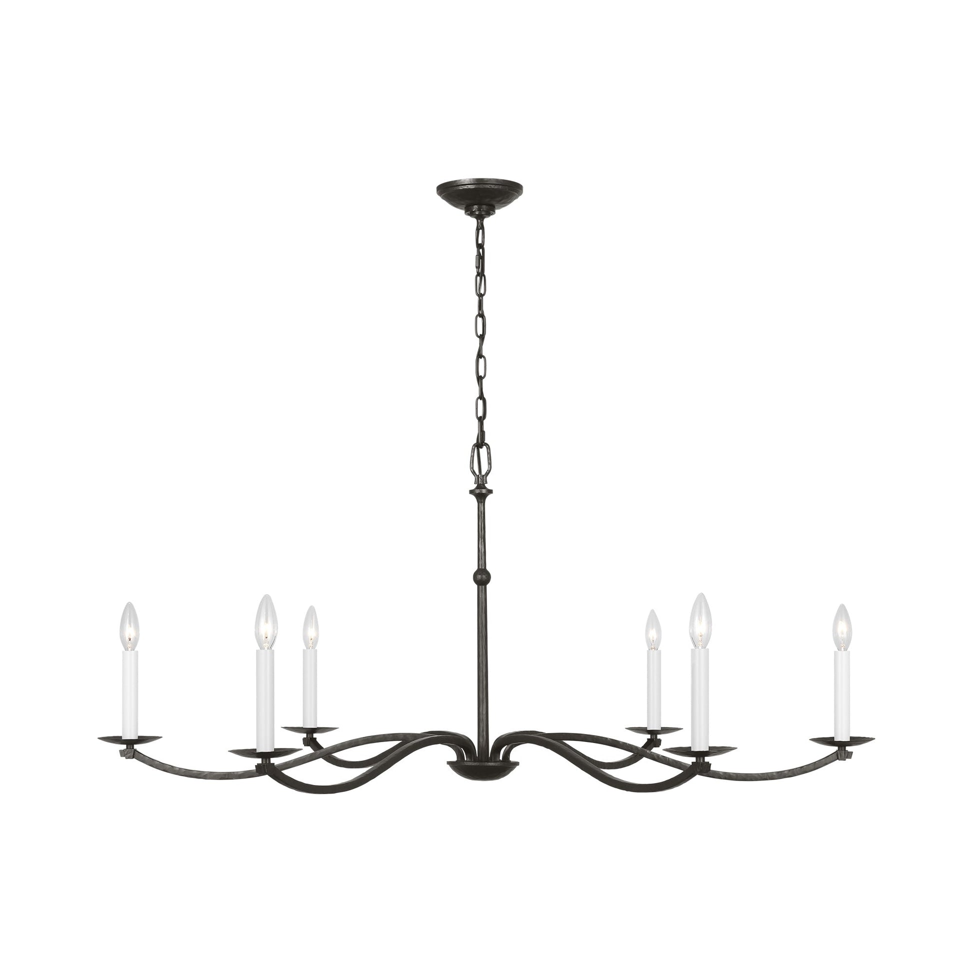 Wellen Chandelier in Detail.