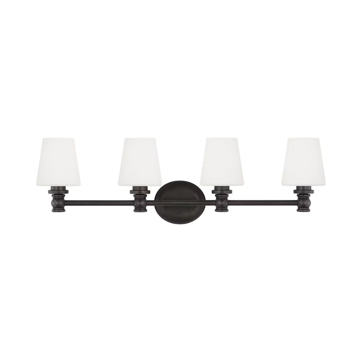 Xavierre Bath Vanity Light in Aged Iron (4-Light).