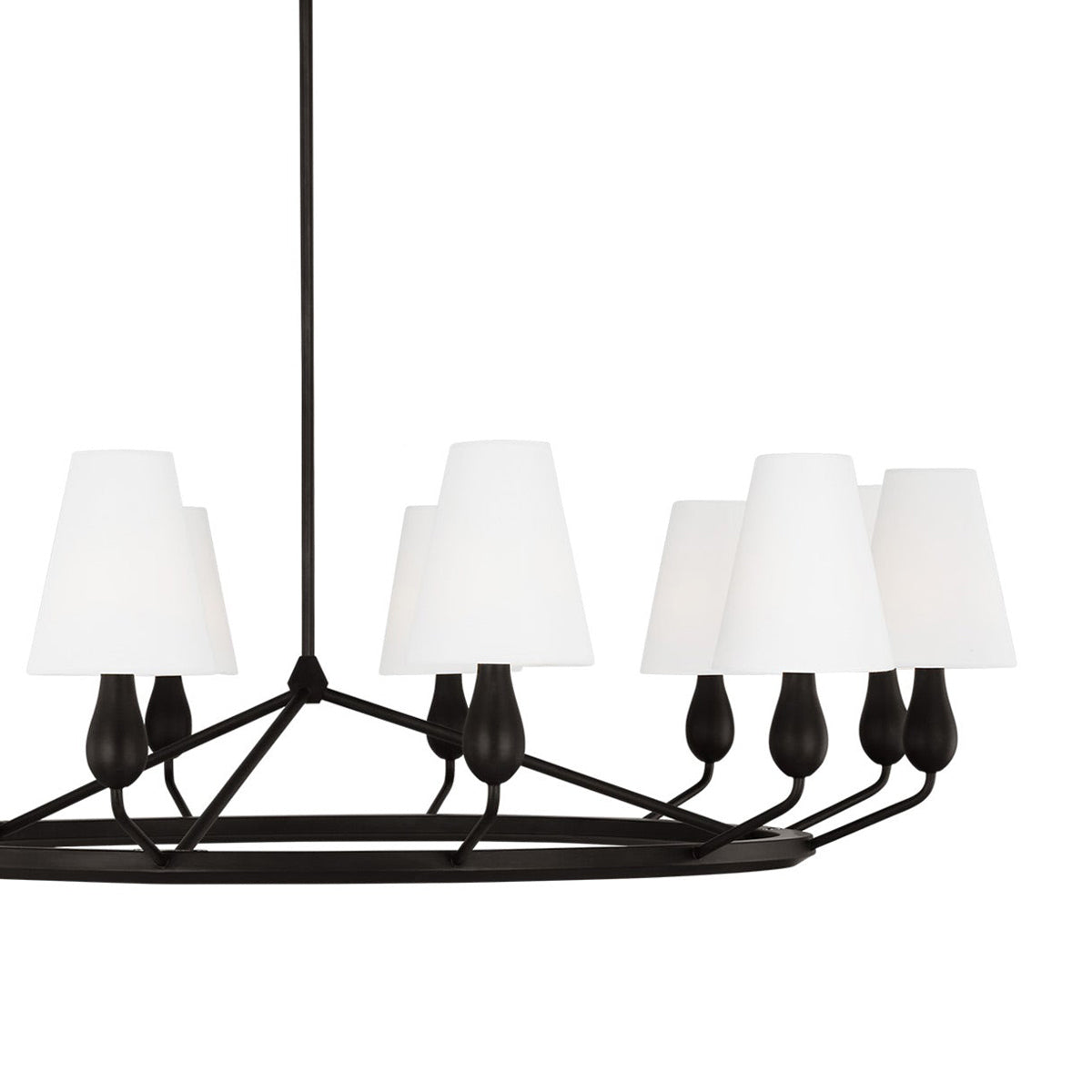 Ziba Chandelier in Detail.
