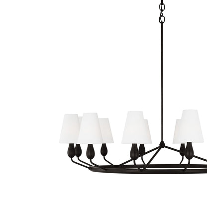 Ziba Chandelier in Detail.