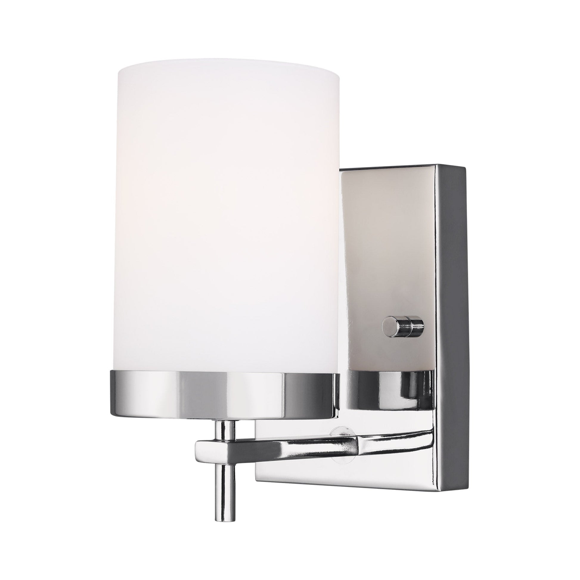 Zire Bath Wall Light in Chrome (1-Light).
