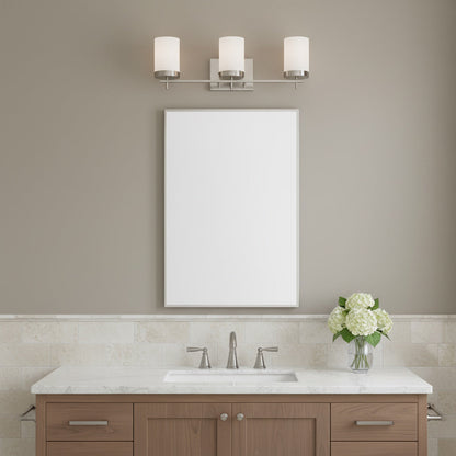 Zire Bath Wall Light in bathroom.