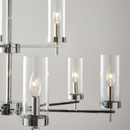 Zire Multi Tiered Chandelier in Detail.