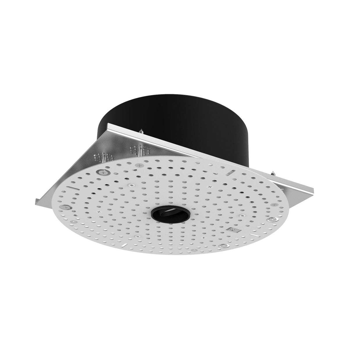 Aether Atomic Round Trimless Adjustable LED Recessed Housing.