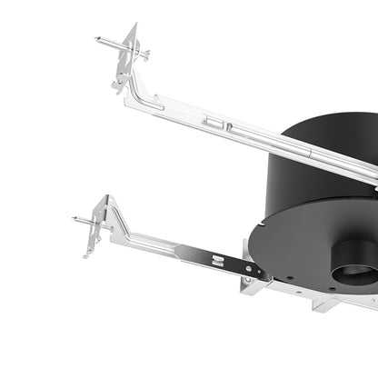 Aether Atomic Round Trimmed Adjustable LED Recessed Housing in Detail.