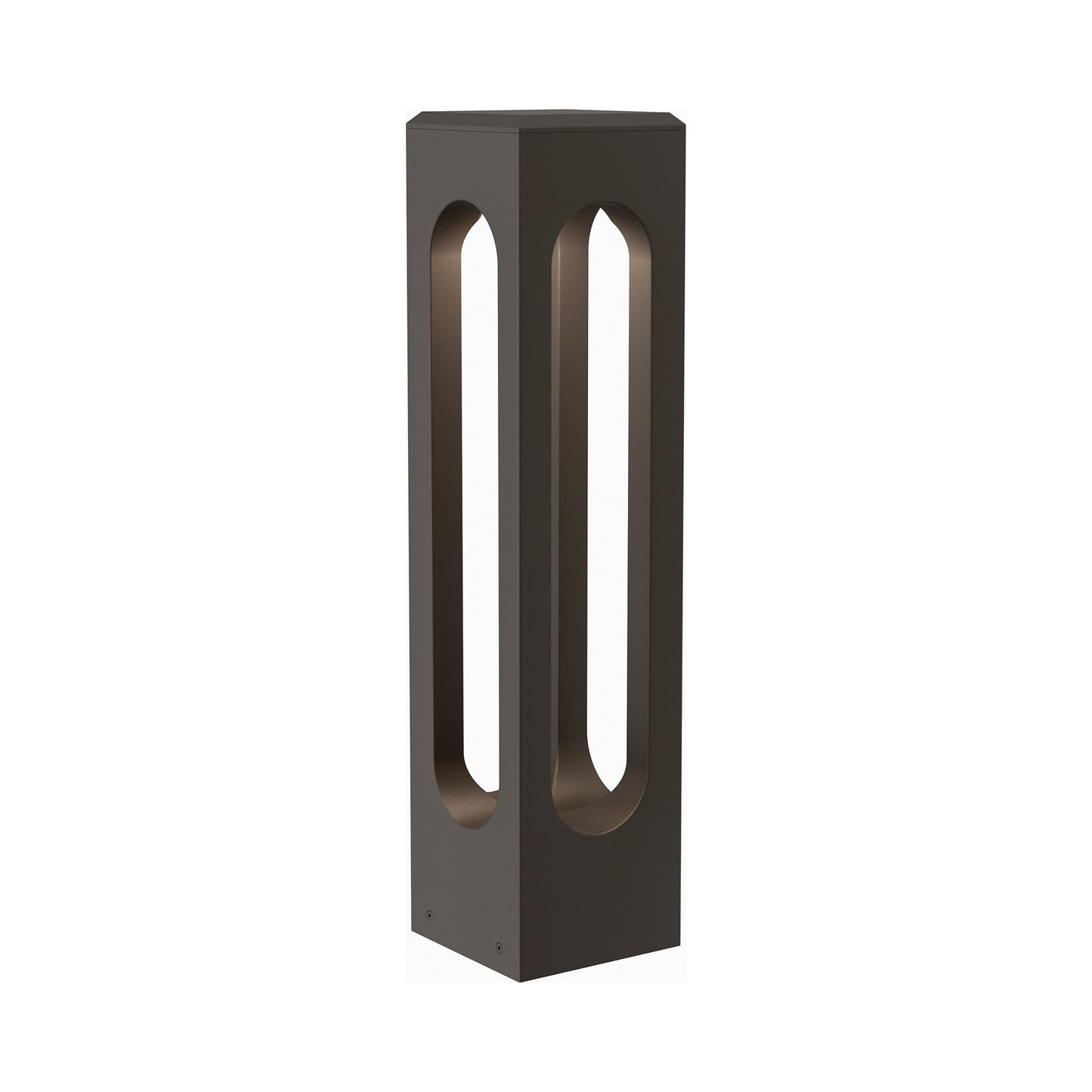 Altar Outdoor LED Path Light in Bronze on Aluminum.