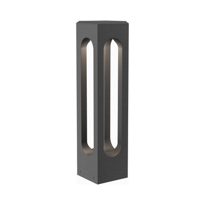 Altar Outdoor LED Path Light in Granite on Aluminum.