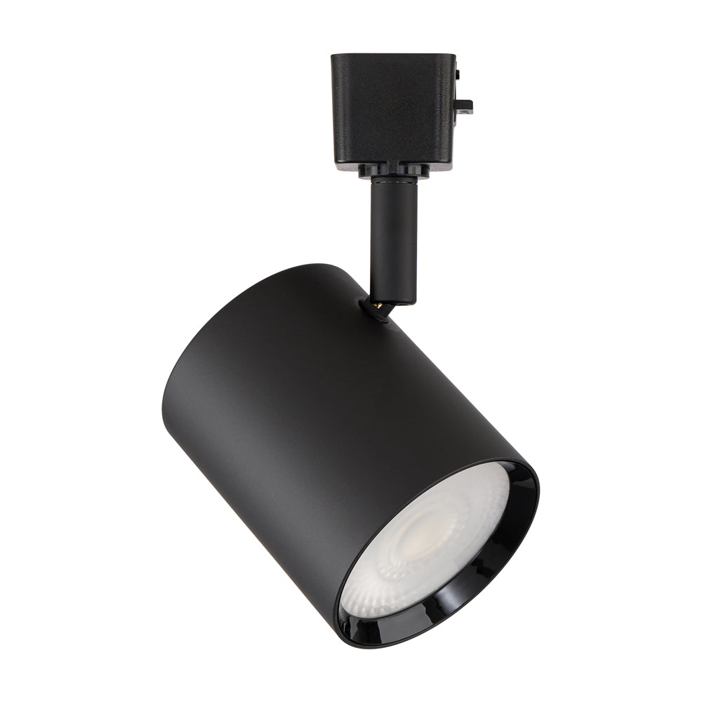 Charge LED Low Voltage Track Head in Black (Large).
