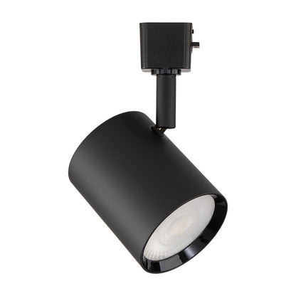 Charge LED Low Voltage Track Head in Black (Large).