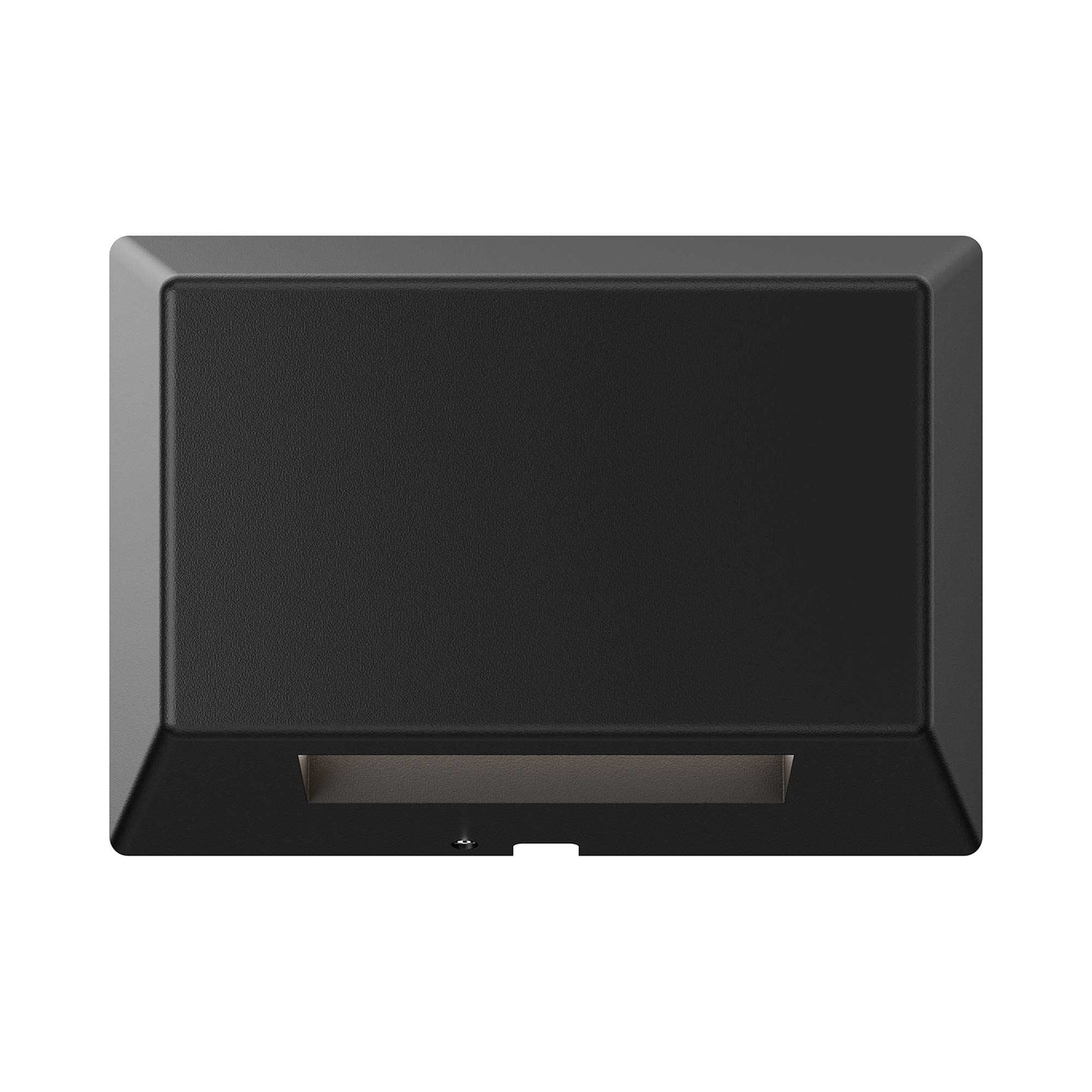 Colorscaping 3051 Outdoor LED Deck Light in Black on Aluminum.