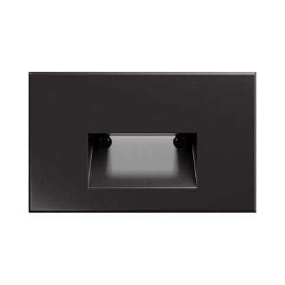 Colorscaping Horizontal Outdoor LED Step Light in Bronze/Brass.