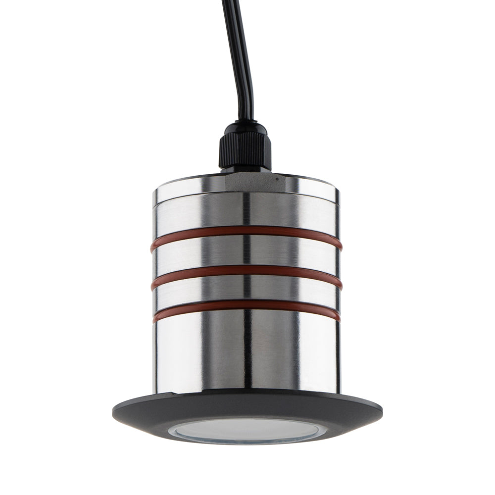 Colorscaping Round Outdoor LED Step Light in Detail.