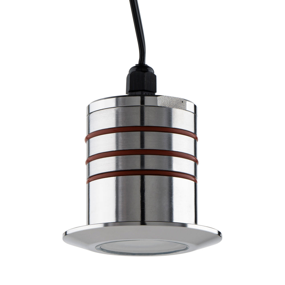 Colorscaping Round Outdoor LED Step Light in Detail.