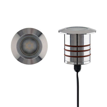 Colorscaping Round Outdoor LED Step Light in Detail.