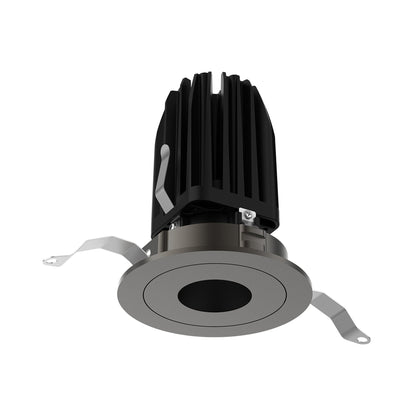 FQ 2-Inch Round Pinhole LED Recessed Light in Dark Bronze (Downlight Trim).