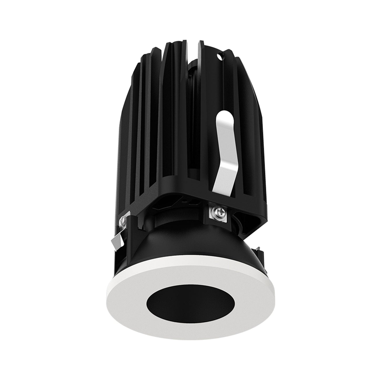 FQ 2-Inch Round Pinhole LED Recessed Light in White (Downlight Trimless).