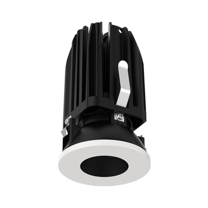 FQ 2-Inch Round Pinhole LED Recessed Light in White (Downlight Trimless).
