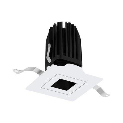 FQ 2-Inch Square Pinhole LED Recessed Light in White (Downlight Trim).
