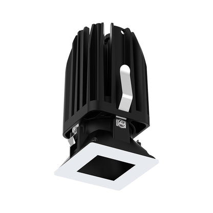 FQ 2-Inch Square Pinhole LED Recessed Light in White (Downlight Trimless).